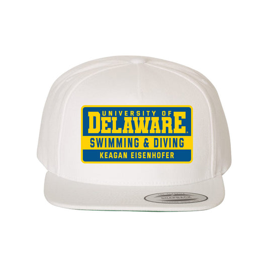 Delaware - NCAA Men's Swimming & Diving : Keagan Eisenhofer - Snapback Hat-0