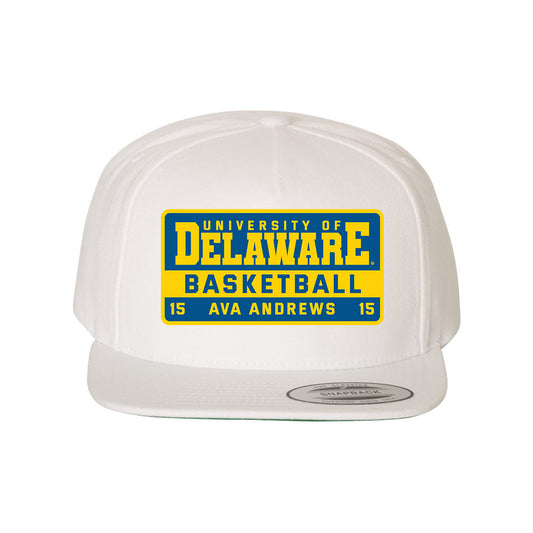 Delaware - NCAA Women's Basketball : Ava Andrews - Snapback Hat-0