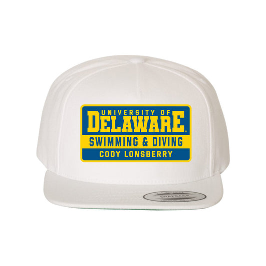 Delaware - NCAA Men's Swimming & Diving : Cody Lonsberry - Snapback Hat-0