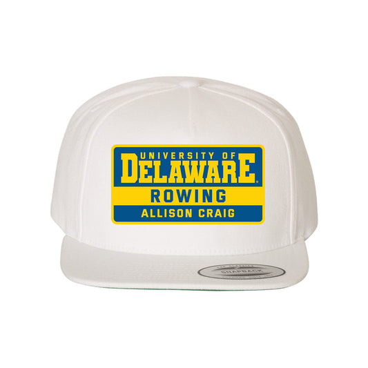 Delaware - NCAA Women's Rowing : Allison Craig - Snapback Hat-0