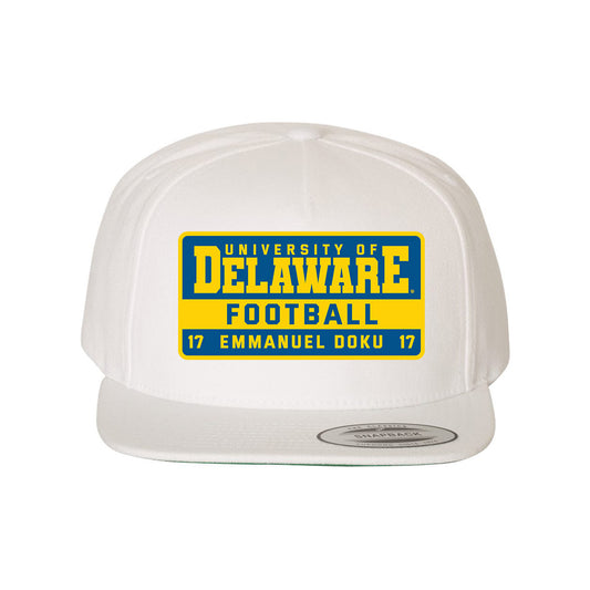 Delaware - NCAA Football : Emmanuel Doku - Snapback Hat-0