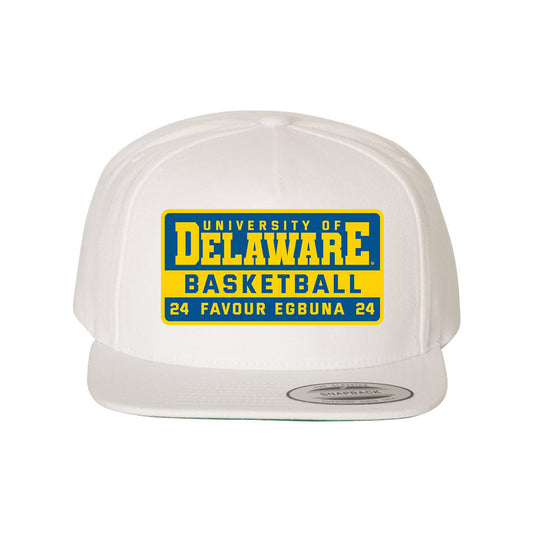 Delaware - NCAA Men's Basketball : Favour Egbuna - Snapback Hat-0