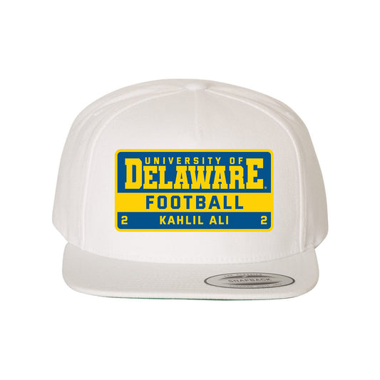 Delaware - NCAA Football : Kahlil Ali - Snapback Hat-0