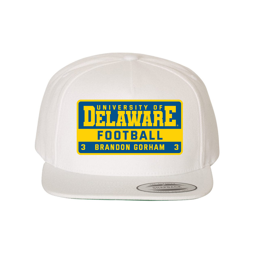 Delaware - NCAA Football : Brandon Gorham - Snapback Hat-0