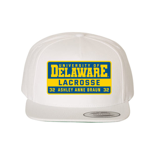 Delaware - NCAA Women's Lacrosse : Ashley Anne Braun - Snapback Hat-0