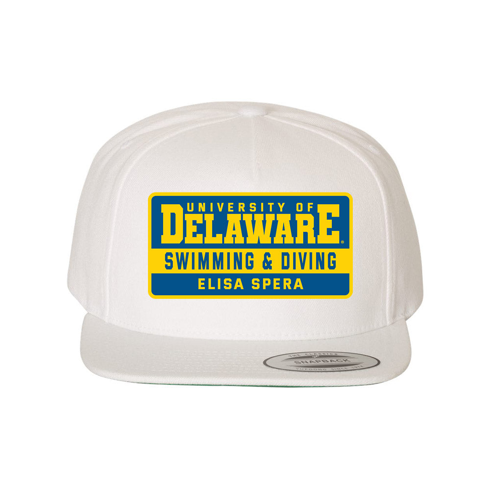Delaware - NCAA Women's Swimming & Diving : Elisa Spera - Snapback Hat-0
