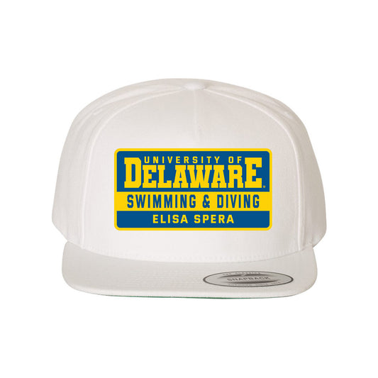 Delaware - NCAA Women's Swimming & Diving : Elisa Spera - Snapback Hat-0