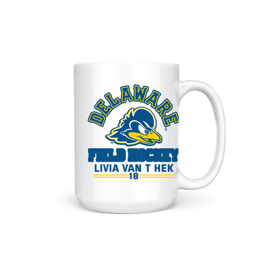 Delaware - NCAA Women's Field Hockey : Livia Van t Hek - Coffee Mug-0