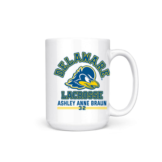 Delaware - NCAA Women's Lacrosse : Ashley Anne Braun - Coffee Mug-0