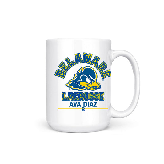 Delaware - NCAA Women's Lacrosse : Ava Diaz - Coffee Mug-0