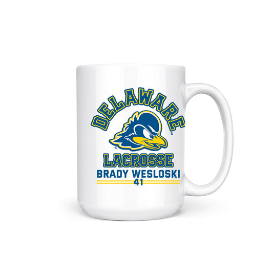 Delaware - NCAA Men's Lacrosse : Brady Wesloski - Coffee Mug-0