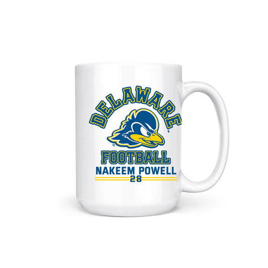 Delaware - NCAA Football : NaKeem Powell - Coffee Mug-0