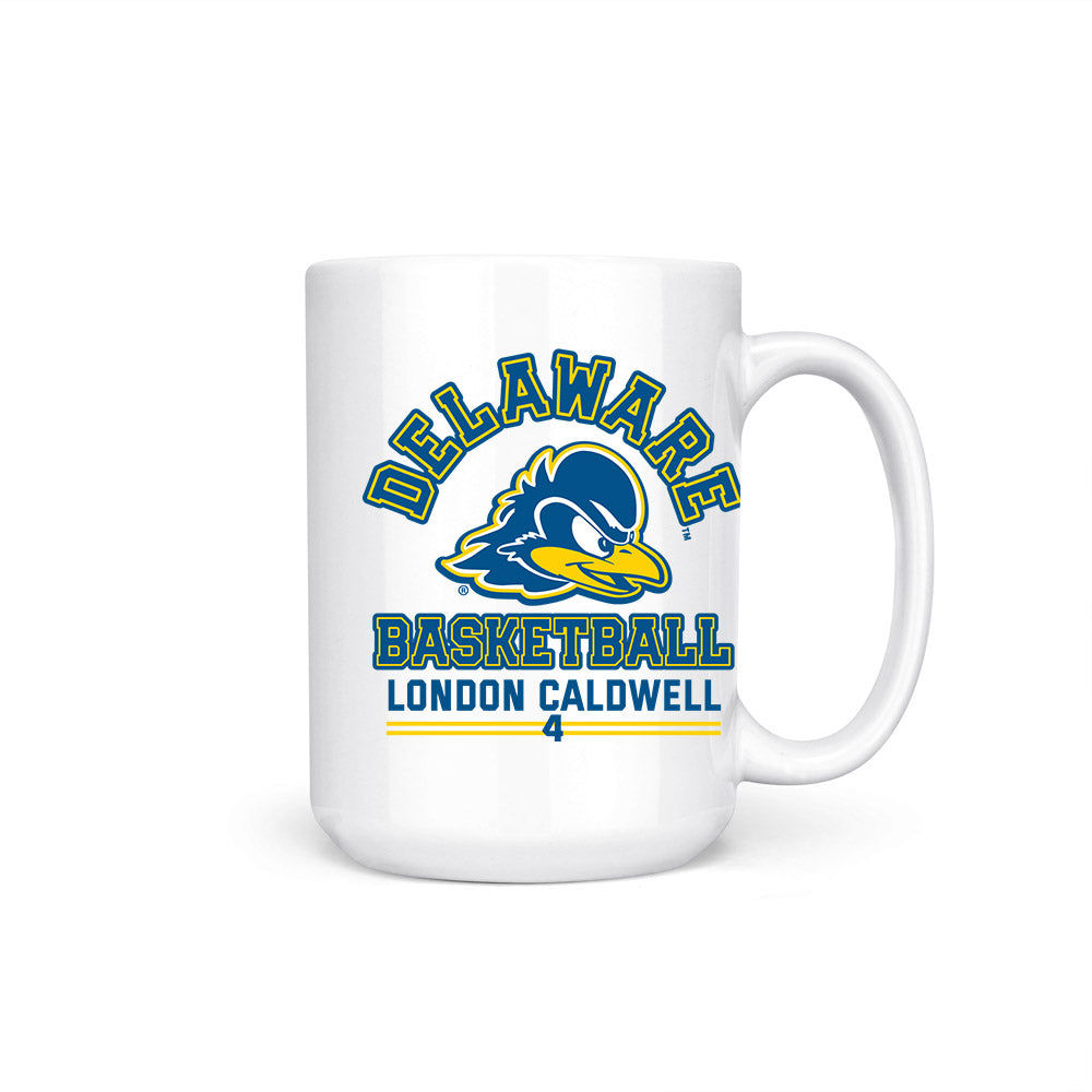 Delaware - NCAA Women's Basketball : London Caldwell - Coffee Mug-0