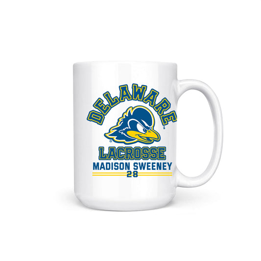 Delaware - NCAA Women's Lacrosse : Madison Sweeney - Coffee Mug-0