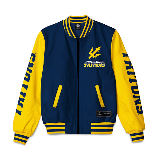 UCSD - NCAA Women's Rowing : Maya Zentner - Bomber Jacket-0