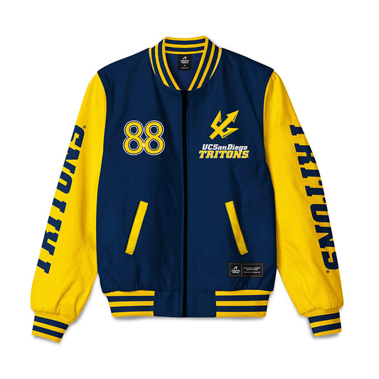 UCSD - NCAA Softball : Tyla Arbuckle - Bomber Jacket-0