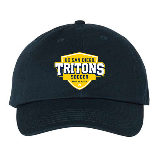 UCSD - NCAA Women's Soccer : Maddie Neier - Dad Hat-0