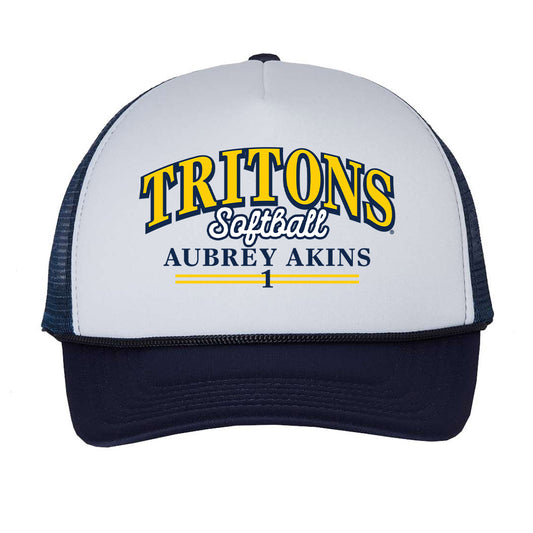 UCSD - NCAA Softball : Aubrey Akins - Trucker Hat-0