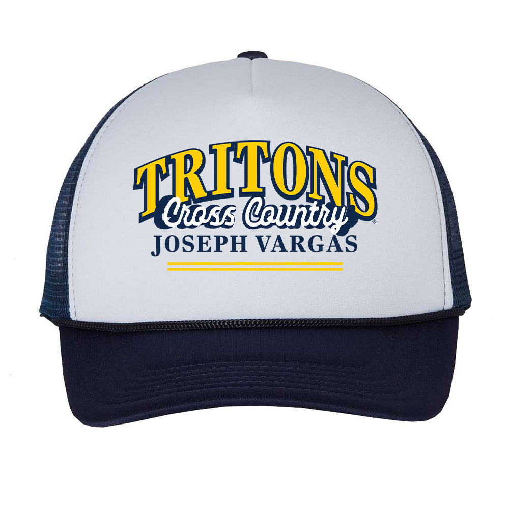 UCSD - NCAA Men's Cross Country : Joseph Vargas - Trucker Hat-0