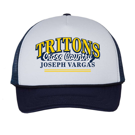UCSD - NCAA Men's Cross Country : Joseph Vargas - Trucker Hat-0