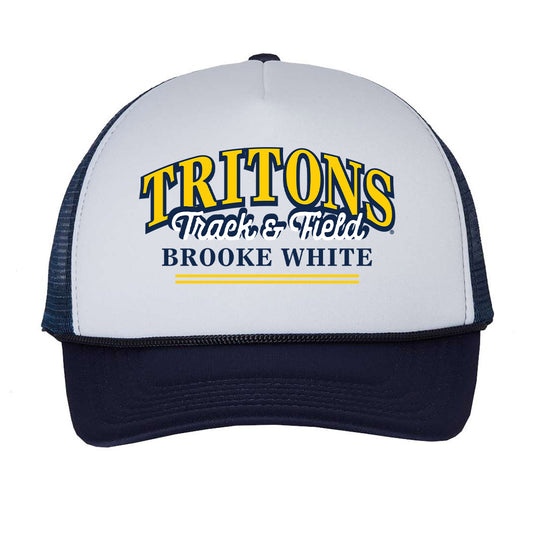 UCSD - NCAA Women's Track & Field : Brooke White - Trucker Hat-0