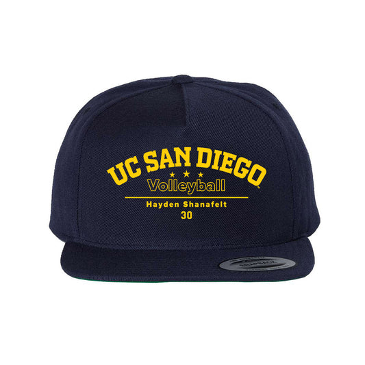 UCSD - NCAA Women's Volleyball : Hayden Shanafelt - Snapback Hat-0