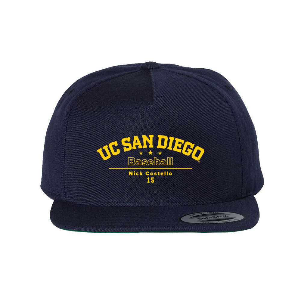 UCSD - NCAA Baseball : Nick Costello - Snapback Hat