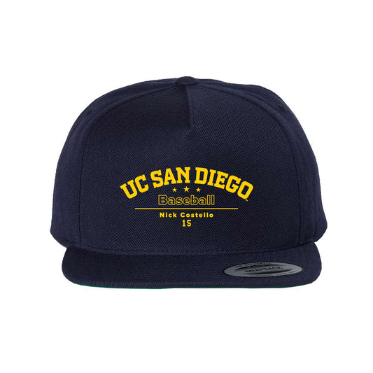 UCSD - NCAA Baseball : Nick Costello - Snapback Hat