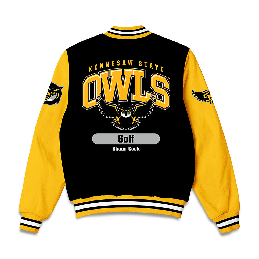 Kennesaw - NCAA Men's Golf : Shaun Cook - Bomber Jacket
