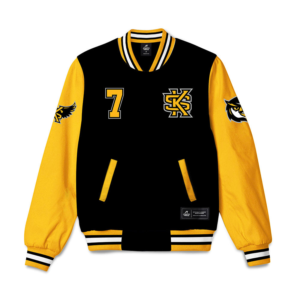 Kennesaw - NCAA Men's Basketball : Chase Clemmons - Bomber Jacket-0