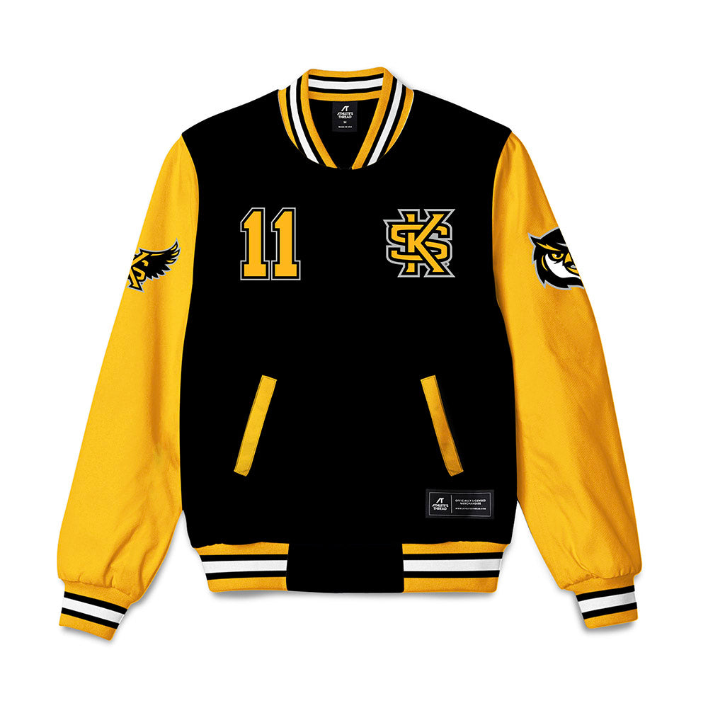 Kennesaw - NCAA Baseball : Trenton Lyons - Bomber Jacket-0