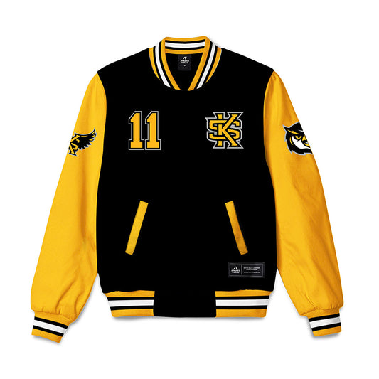 Kennesaw - NCAA Football : Preston Clemmer - Bomber Jacket-0