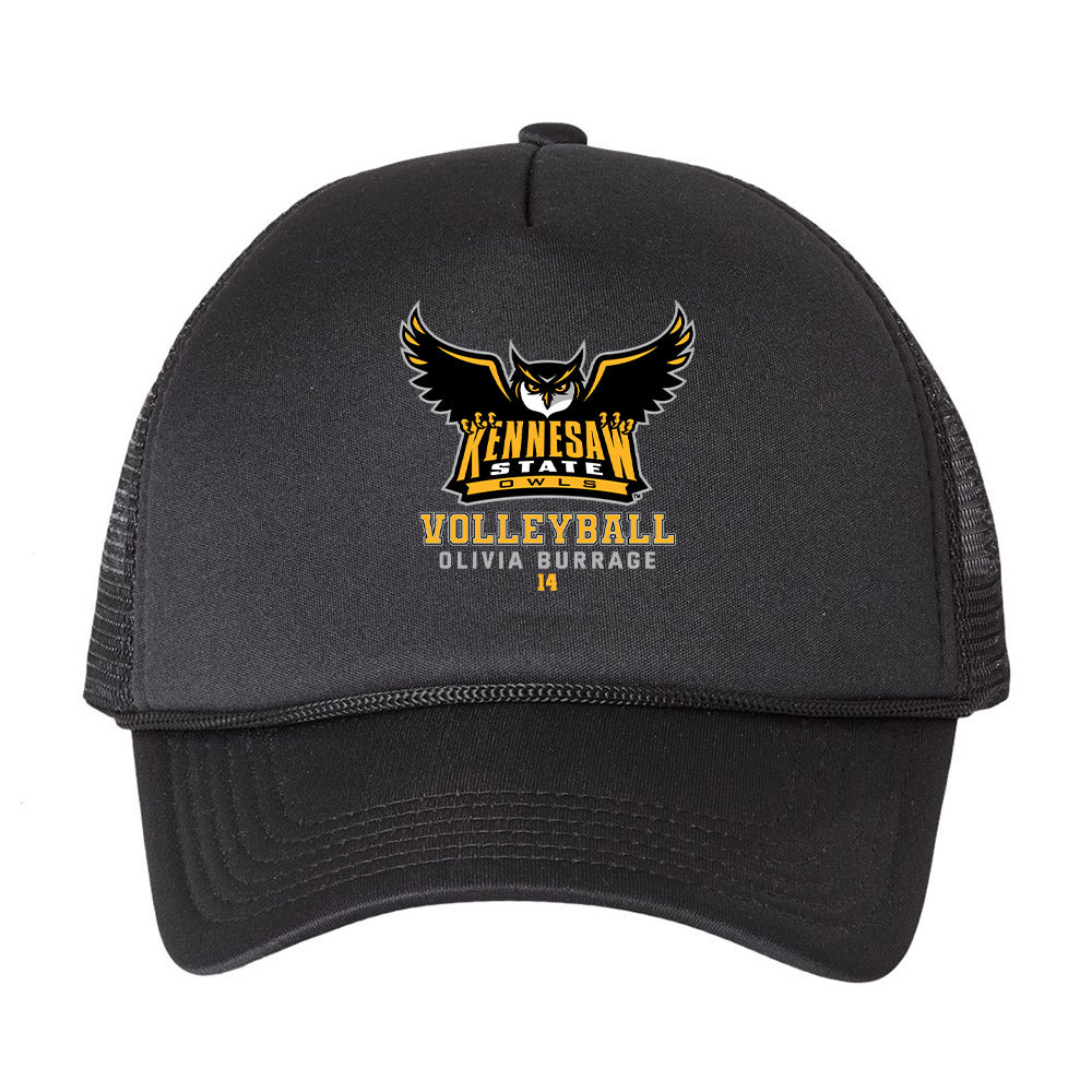 Kennesaw - NCAA Women's Volleyball : Olivia Burrage - Trucker Hat-0