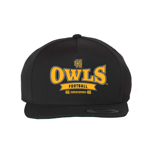 Kennesaw - NCAA Football : Tywon Christopher - Snapback Hat-0