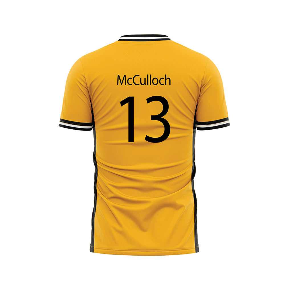 Kennesaw - NCAA Women's Soccer : Paris McCulloch - Gold Soccer Jersey-1