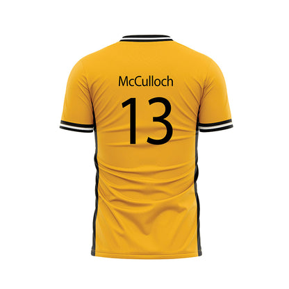 Kennesaw - NCAA Women's Soccer : Paris McCulloch - Gold Soccer Jersey-1