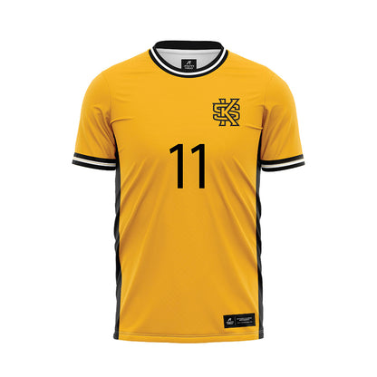 Kennesaw - NCAA Women's Soccer : Stella Allen - Gold Soccer Jersey-0