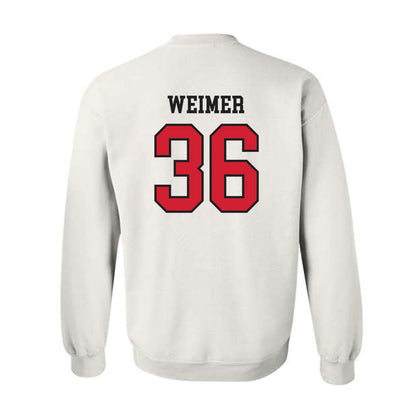 Arkansas State - NCAA Baseball : Tyler Weimer - Sports Shersey Crewneck Sweatshirt-2