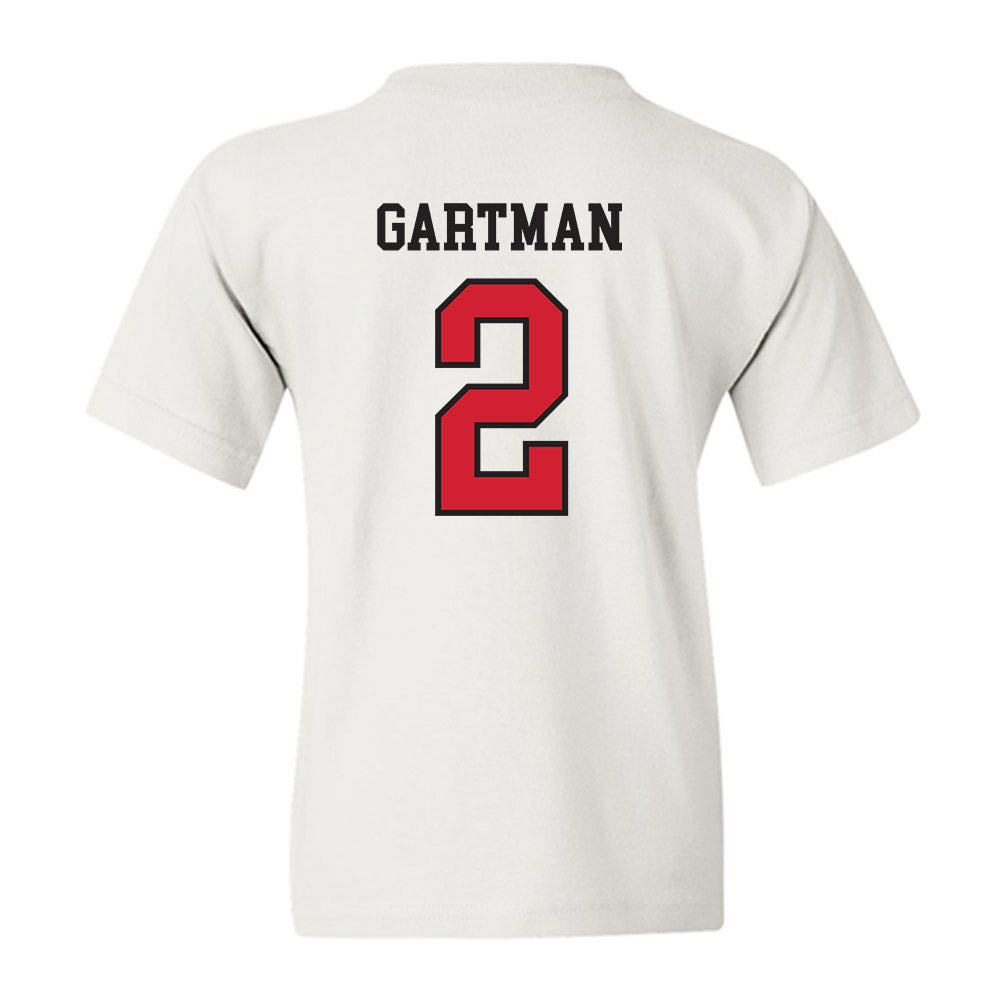 Arkansas State - NCAA Baseball : Drew Gartman - Sports Shersey Youth T-Shirt-3