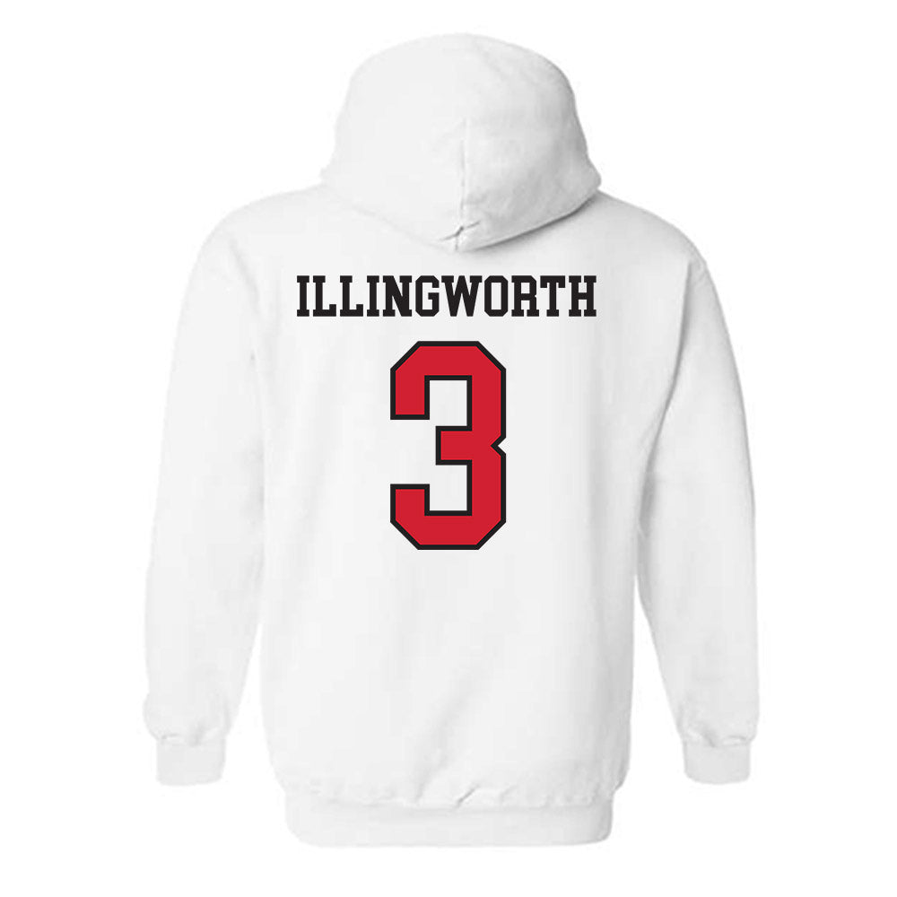Arkansas State - NCAA Baseball : Jackson Illingworth - Sports Shersey Hooded Sweatshirt-1