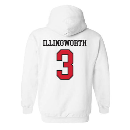 Arkansas State - NCAA Baseball : Jackson Illingworth - Sports Shersey Hooded Sweatshirt-1