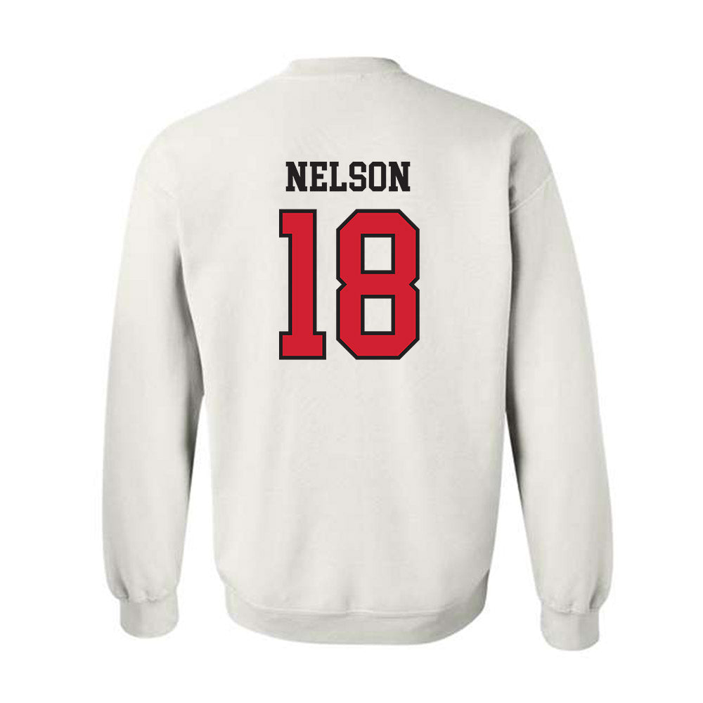 Arkansas State - NCAA Baseball : Jack Nelson - Sports Shersey Crewneck Sweatshirt-2