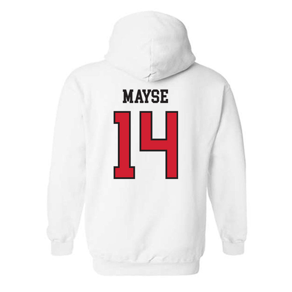 Arkansas State - NCAA Baseball : Myles Mayse - Sports Shersey Hooded Sweatshirt-1