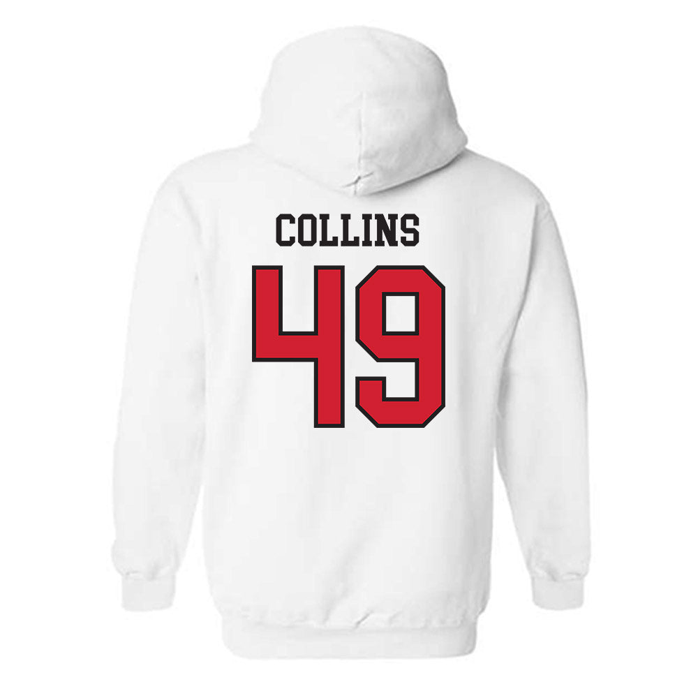 Arkansas State - NCAA Baseball : Tate Collins - Sports Shersey Hooded Sweatshirt-1
