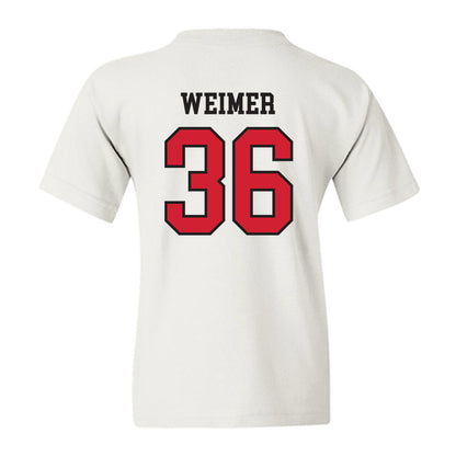 Arkansas State - NCAA Baseball : Tyler Weimer - Sports Shersey Youth T-Shirt-2