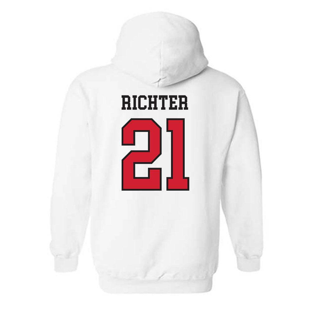 Arkansas State - NCAA Baseball : Chase Richter - Sports Shersey Hooded Sweatshirt-1