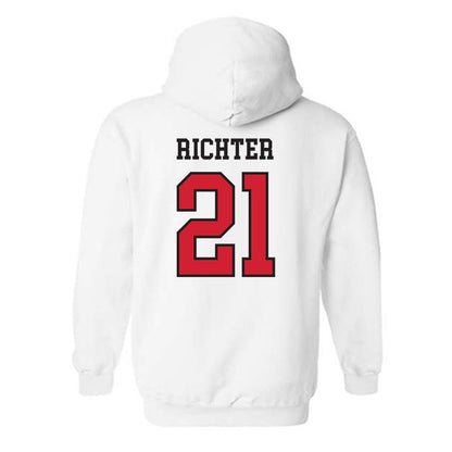 Arkansas State - NCAA Baseball : Chase Richter - Sports Shersey Hooded Sweatshirt-1