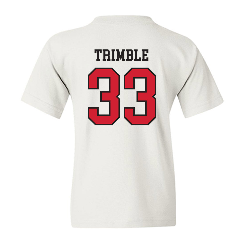 Arkansas State - NCAA Baseball : James Trimble - Sports Shersey Youth T-Shirt-2