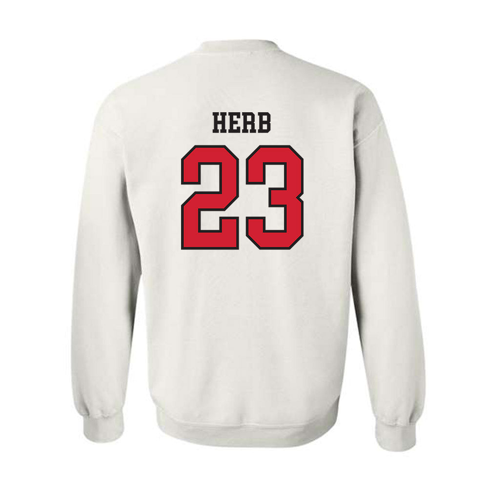 Arkansas State - NCAA Baseball : Tyler Herb - Sports Shersey Crewneck Sweatshirt-3