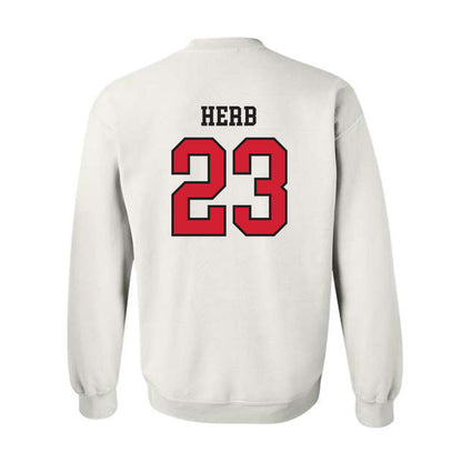 Arkansas State - NCAA Baseball : Tyler Herb - Sports Shersey Crewneck Sweatshirt-3